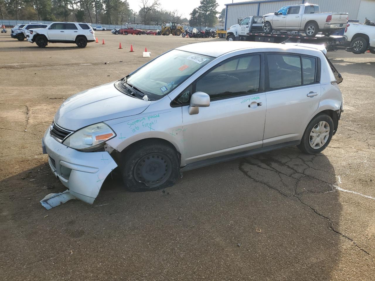 2010 Nissan Versa VIN 3N1BC1CP8AL387614