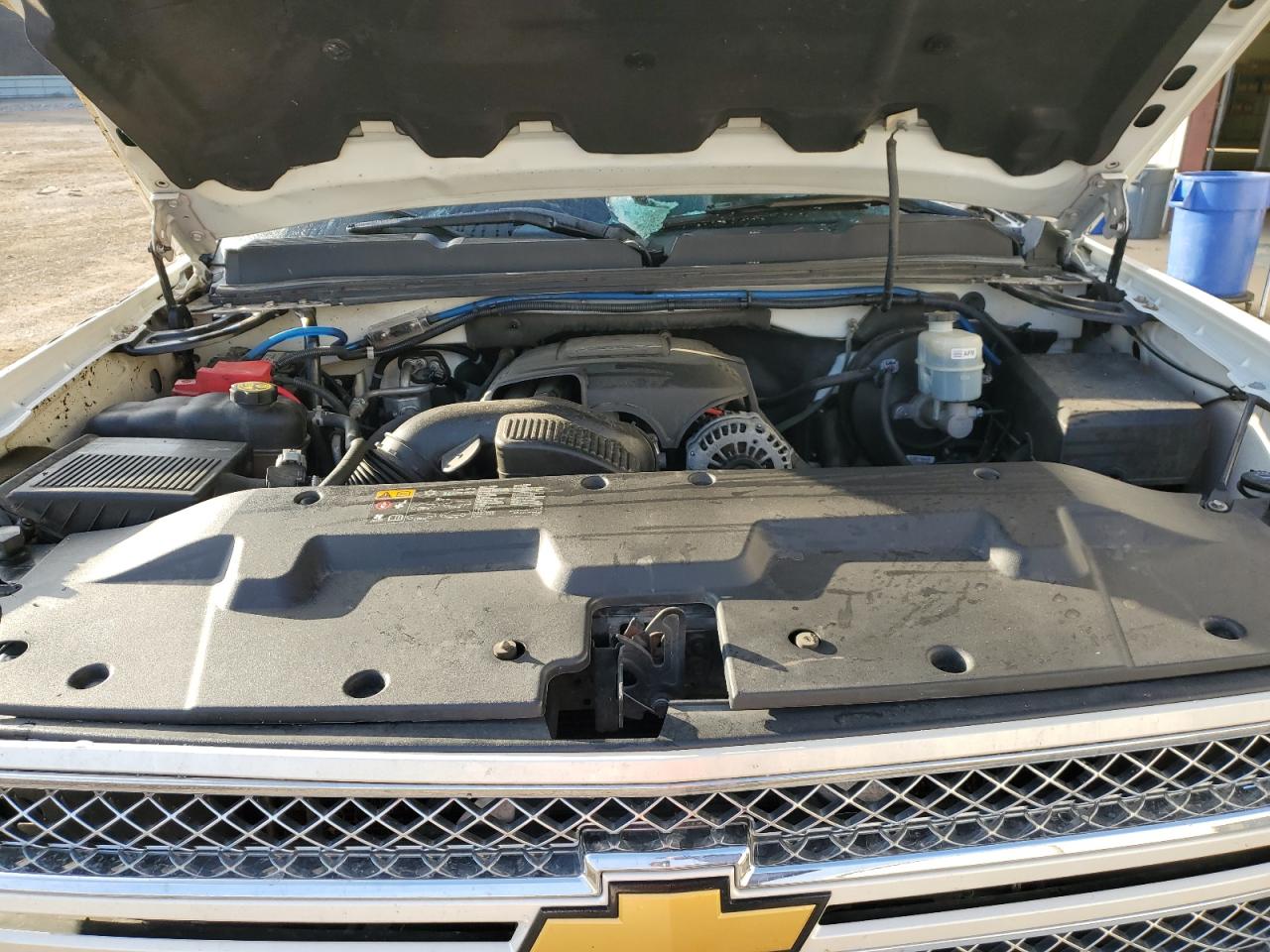 2012 Chevrolet Silverado VIN 3GCPKTE73CG105020 Copart auction photo, all over / rollover damage thumbnail 12