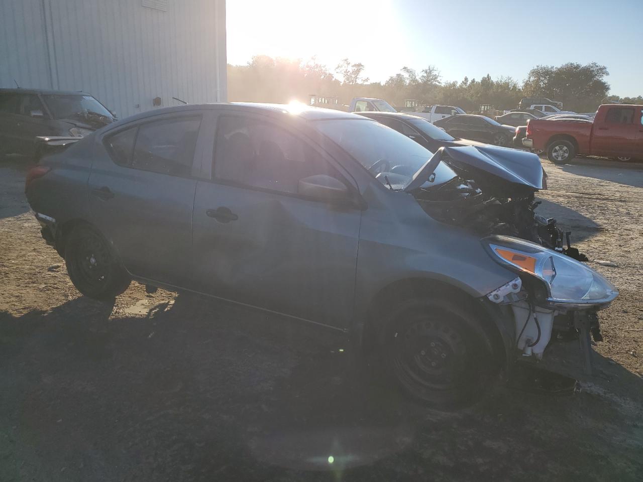 2017 Nissan Versa VIN 3N1CN7AP6HL807563 Copart auction photo, all over damage thumbnail 4