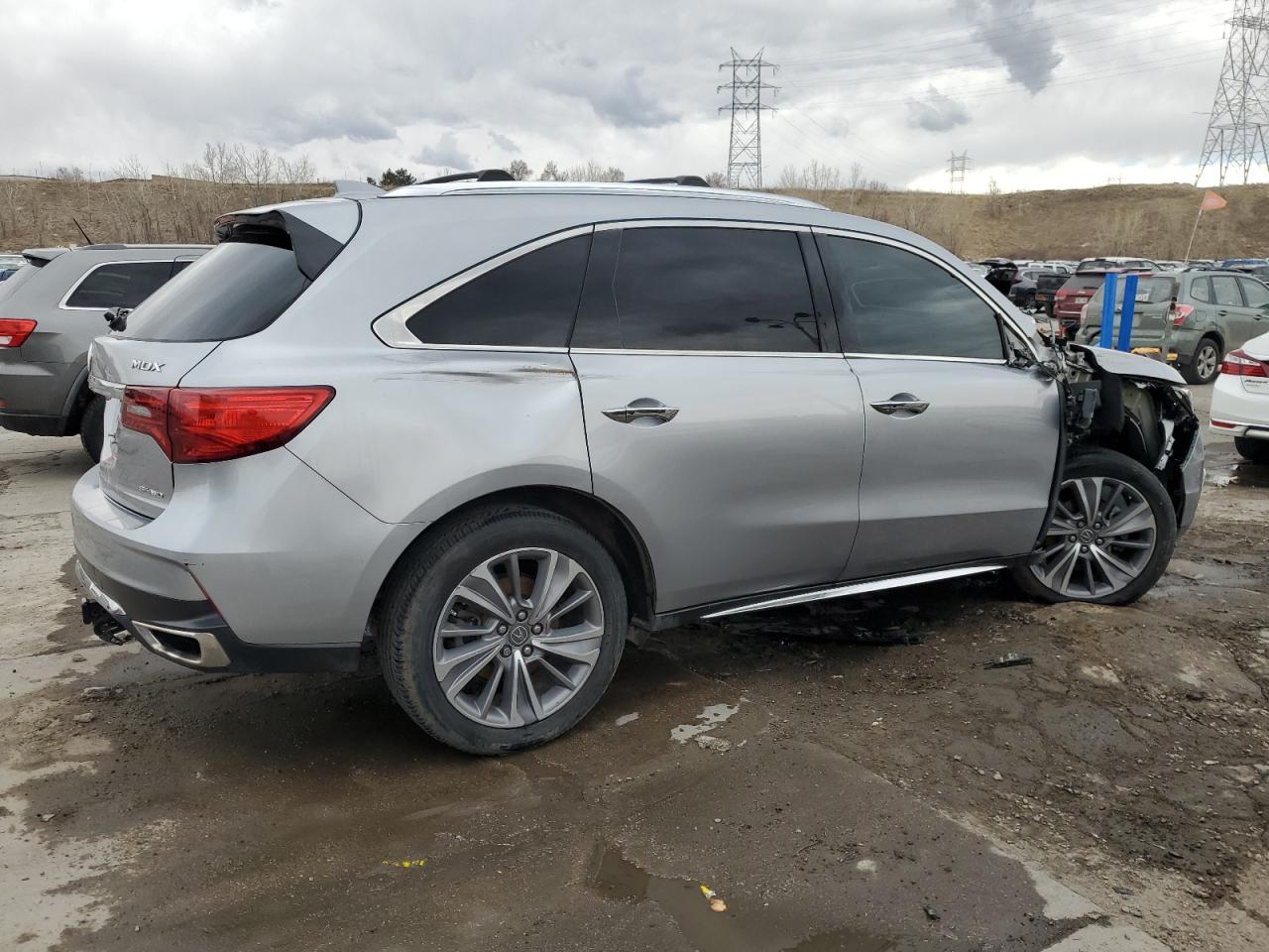 2017 Acura MDX VIN 5FRYD4H50HB009288 Copart auction photo, front end damage thumbnail 3