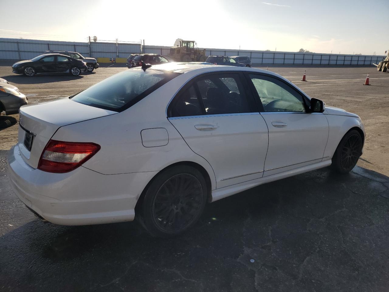 2008 Mercedes-Benz C-klasse VIN WDDGF54X58F075342 Copart auction photo, mechanical damage thumbnail 3