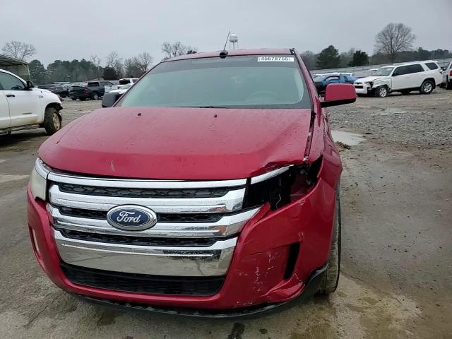2011 Ford Edge VIN 2FMDK3KC4BBA31723 Copart auction photo, front end damage thumbnail 11