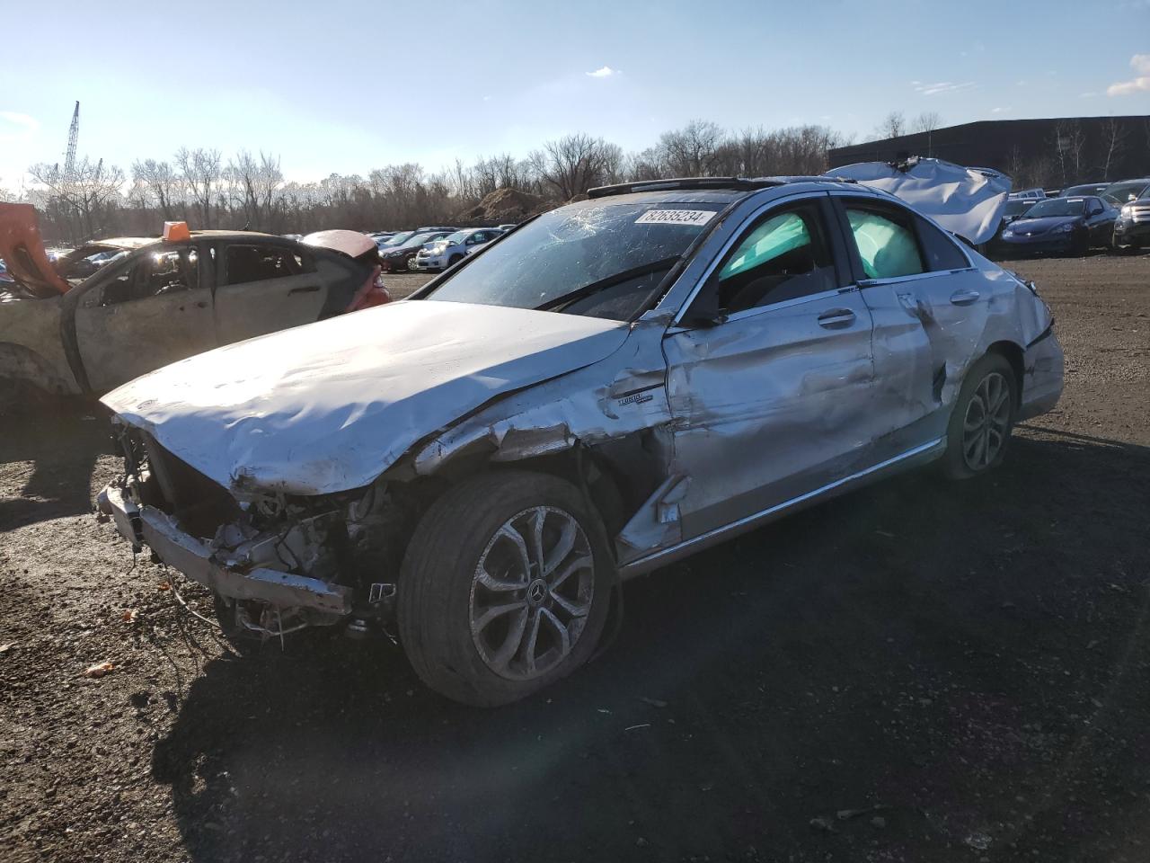 2016 Mercedes-Benz C-klasse VIN 55SWF4KBXGU175221
