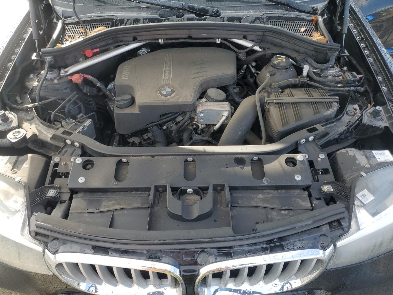 2017 BMW X3 VIN 5UXWZ7C55H0U45389 Copart auction photo, rear end / front end damage thumbnail 13