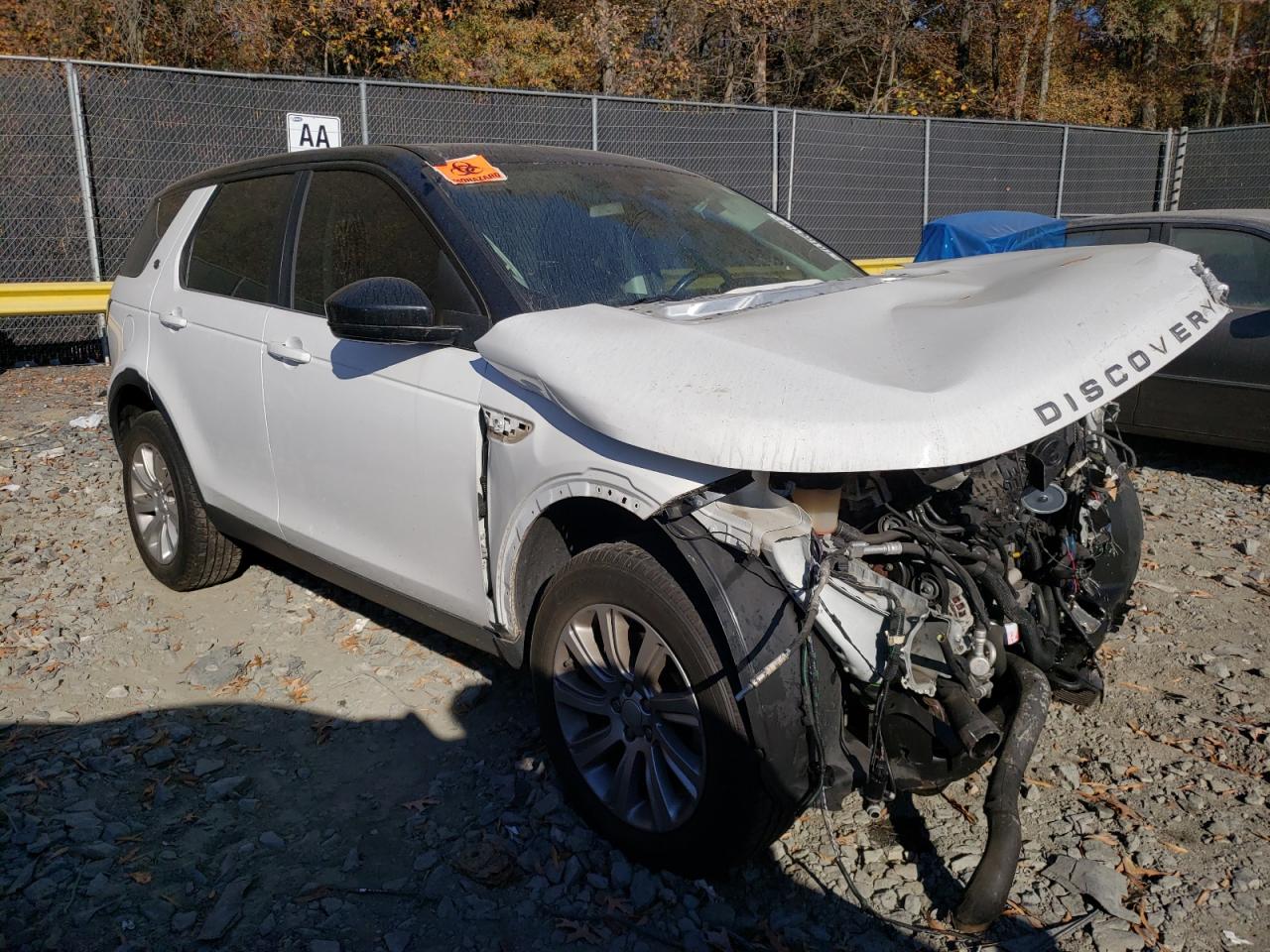 2016 Land Rover Discovery VIN SALCP2BG8GH625894 Copart auction photo, front end damage thumbnail 4