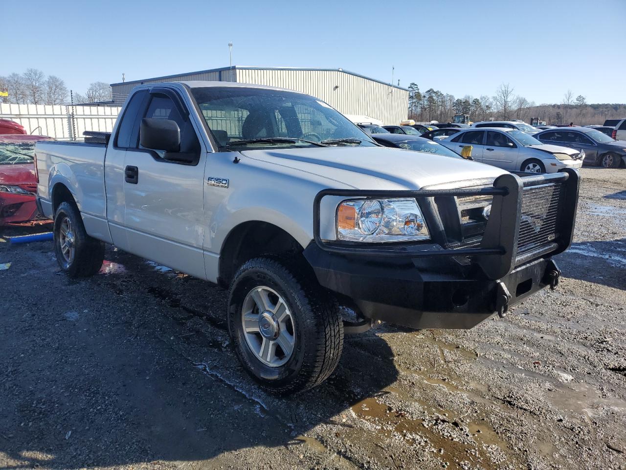 2005 Ford F-150 VIN 1FTRF14535NB98598 Copart auction photo, side damage thumbnail 4