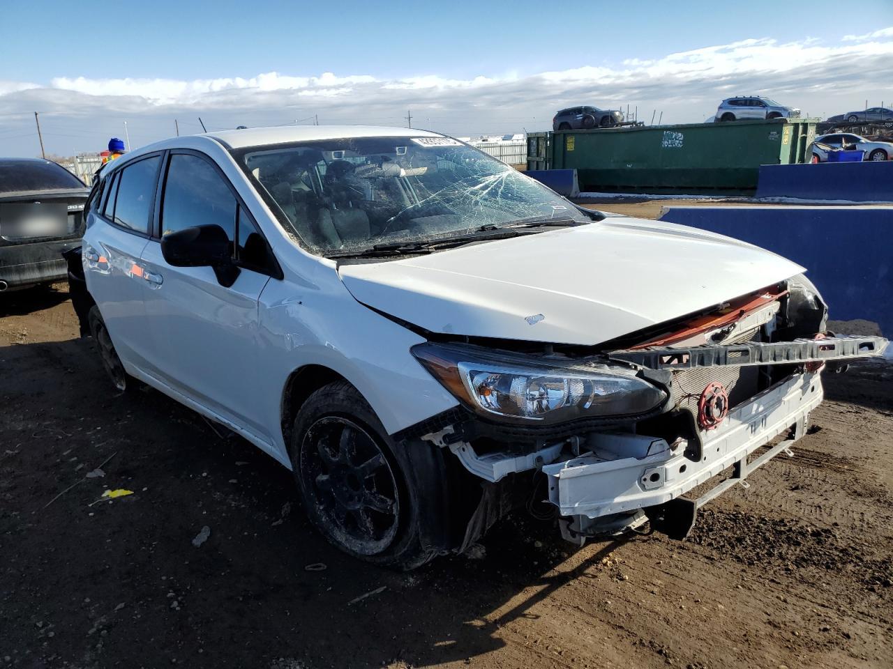 2020 Subaru Impreza VIN 4S3GTAB60L3718454 Copart auction photo, front end / rear end damage thumbnail 4