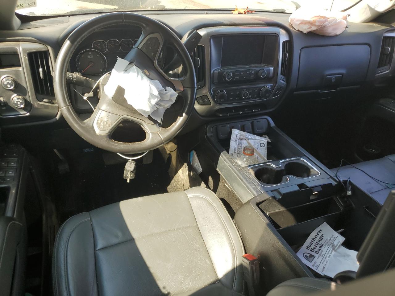 2018 Chevrolet Silverado VIN 3GCUKREC1JG159920 Copart auction photo, front end damage thumbnail 8