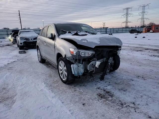 2015 Mitsubishi Outlander VIN 4A4AP3AU4FE043988 Copart auction photo, front end / side damage thumbnail 10