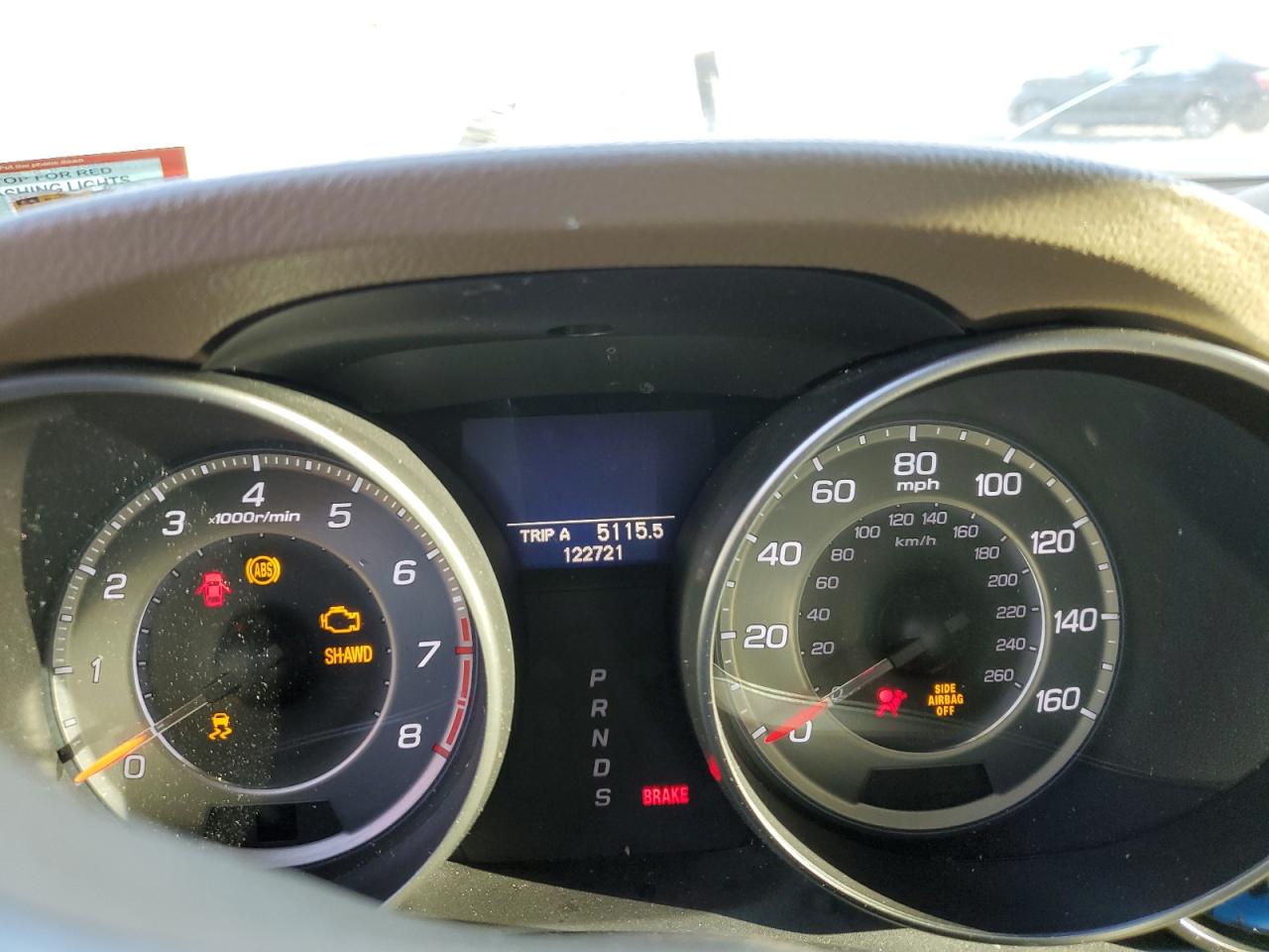 2012 Acura MDX VIN 2HNYD2H37CH548430 Copart auction photo, front end damage thumbnail 9