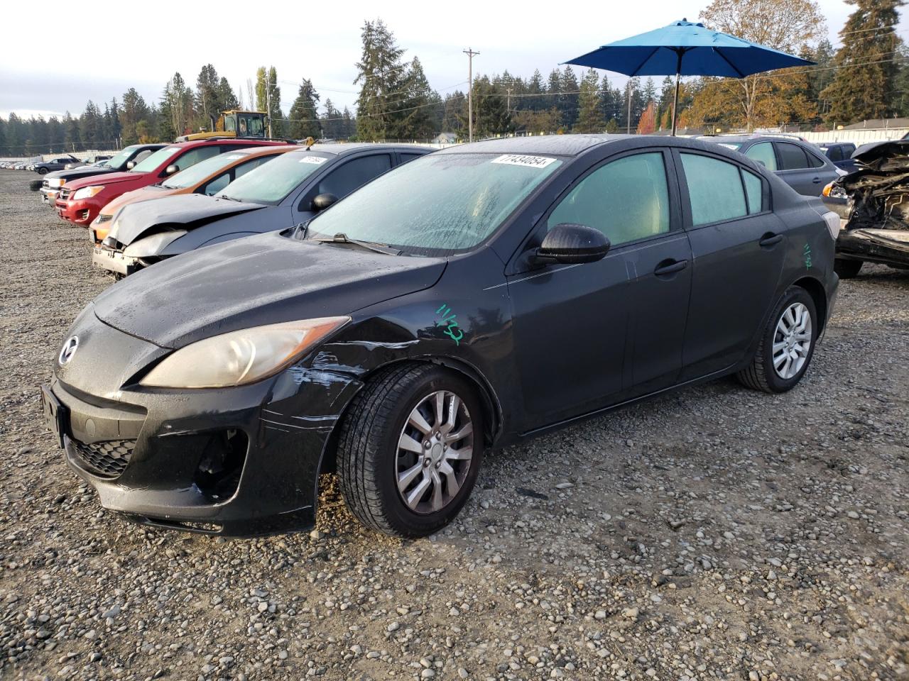2012 Mazda 3 VIN JM1BL1UG0C1525779