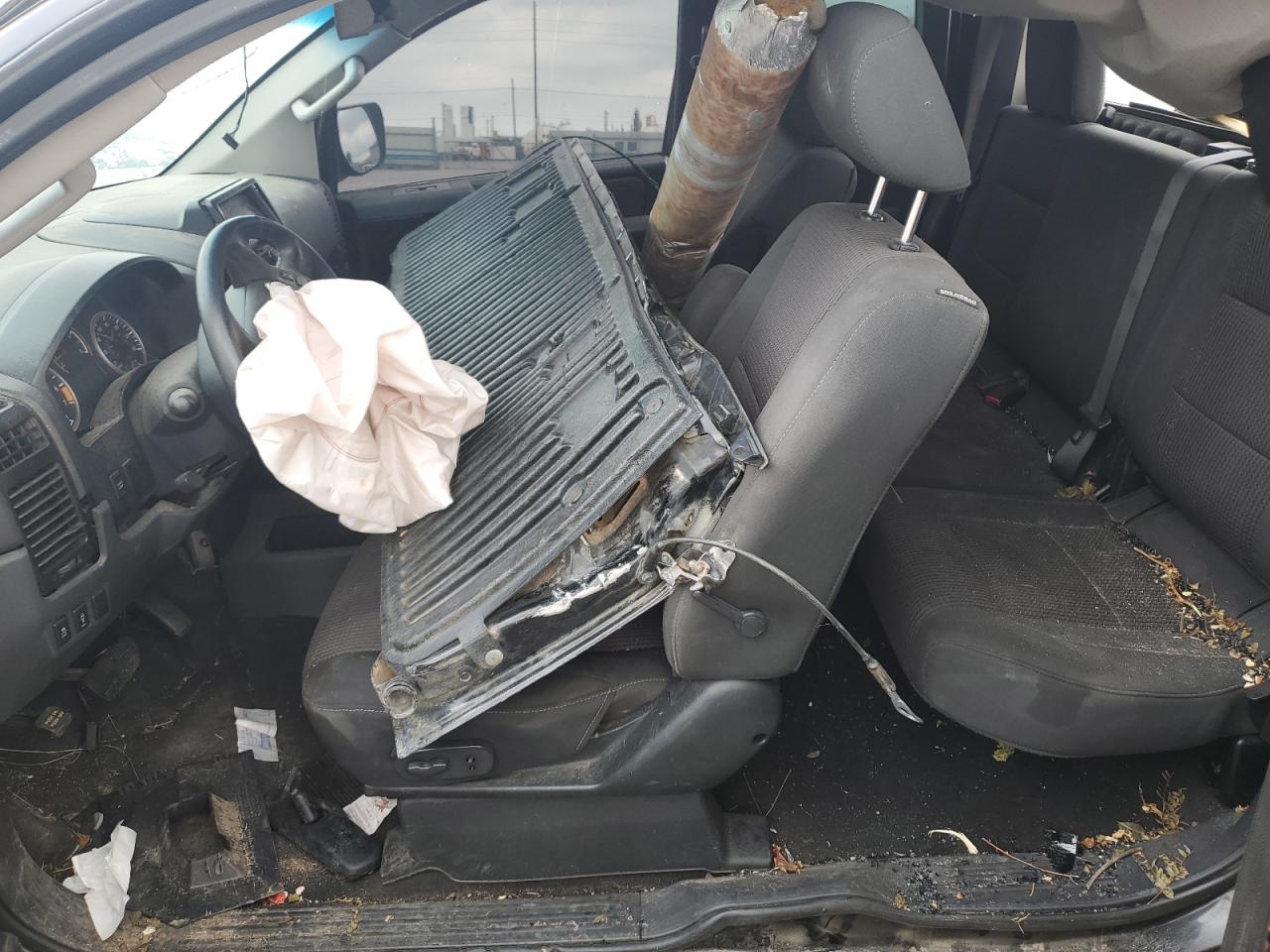 2013 Nissan Titan VIN 1N6BA0CCXDN314417 Copart auction photo, all over damage thumbnail 8