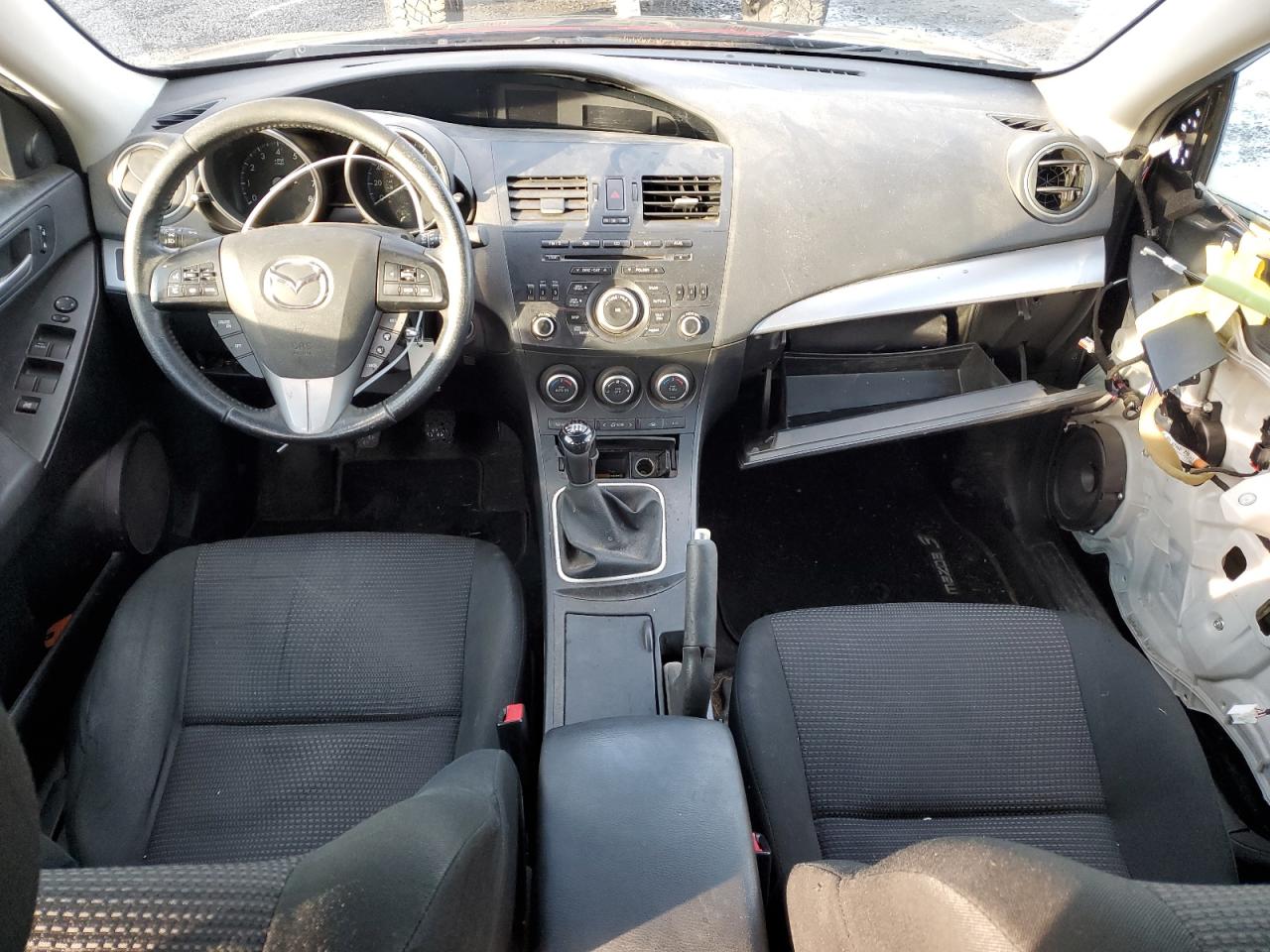 2013 Mazda 3 VIN JM1BL1VP0D1752700 Copart auction photo, frame damage / front end damage thumbnail 8