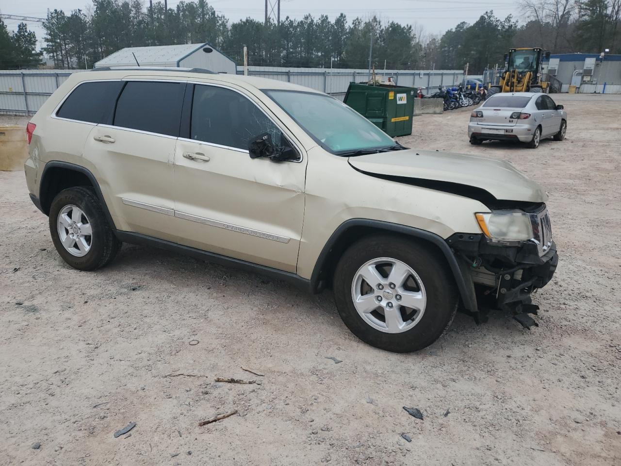 2012 Jeep Grand Cherokee VIN 1C4RJEAG5CC157264 Copart auction photo, front end / undercarriage damage thumbnail 4
