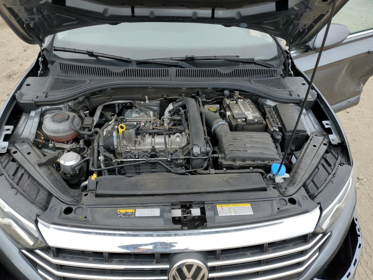 2021 Volkswagen Jetta VIN 3VWC57BU1MM090945 Copart auction photo, side / rear end damage thumbnail 11