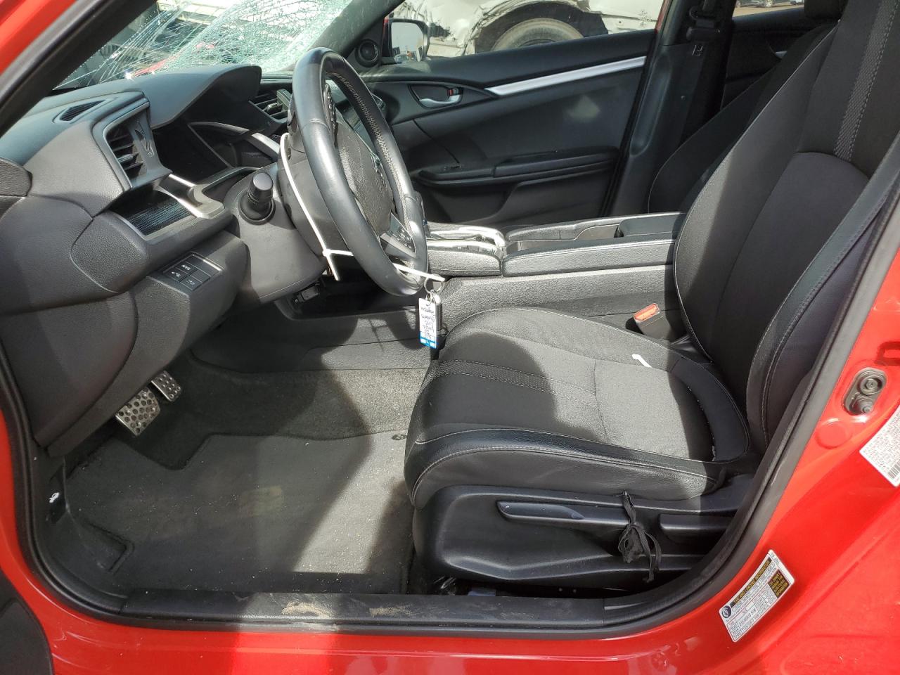 2020 Honda Civic VIN 2HGFC2F80LH536880 Copart auction photo, front end damage thumbnail 7