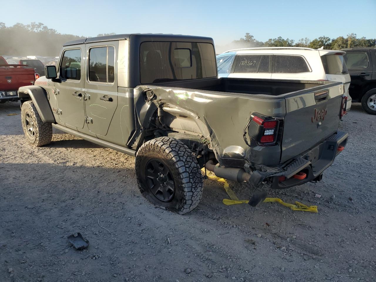 2021 Jeep Gladiator VIN 1C6JJTEG6ML567379 Copart auction photo, rear end damage thumbnail 2