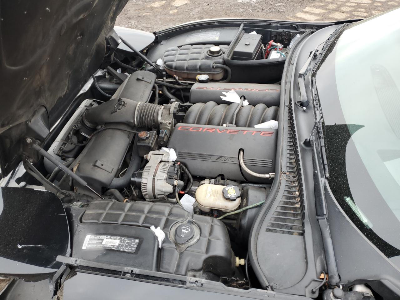 2002 Chevrolet Corvette VIN 1G1YY32G625134159 Copart auction photo, front end damage thumbnail 12