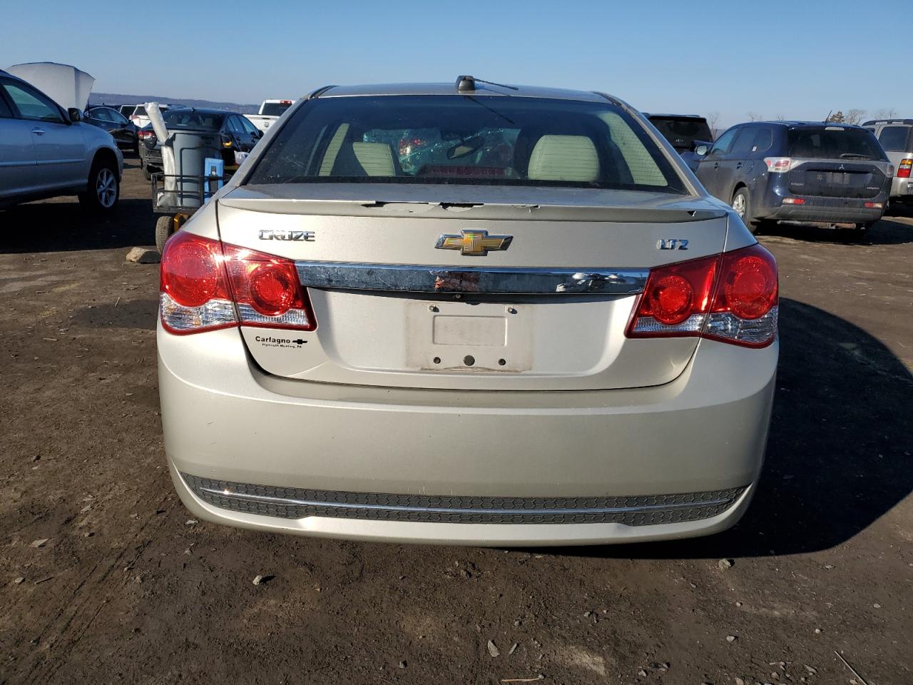 2016 Chevrolet Cruze VIN 1G1PG5SB8G7166489 Copart auction photo, front end / undercarriage damage thumbnail 6