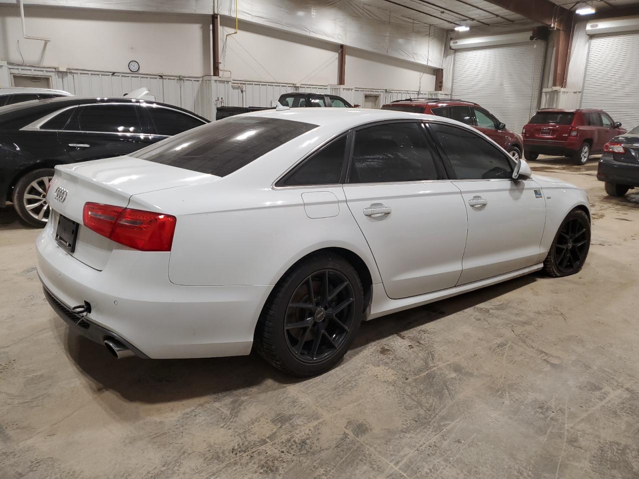 2014 Audi A6 VIN WAUHMAFC8EN005338 Copart auction photo, undercarriage damage thumbnail 3