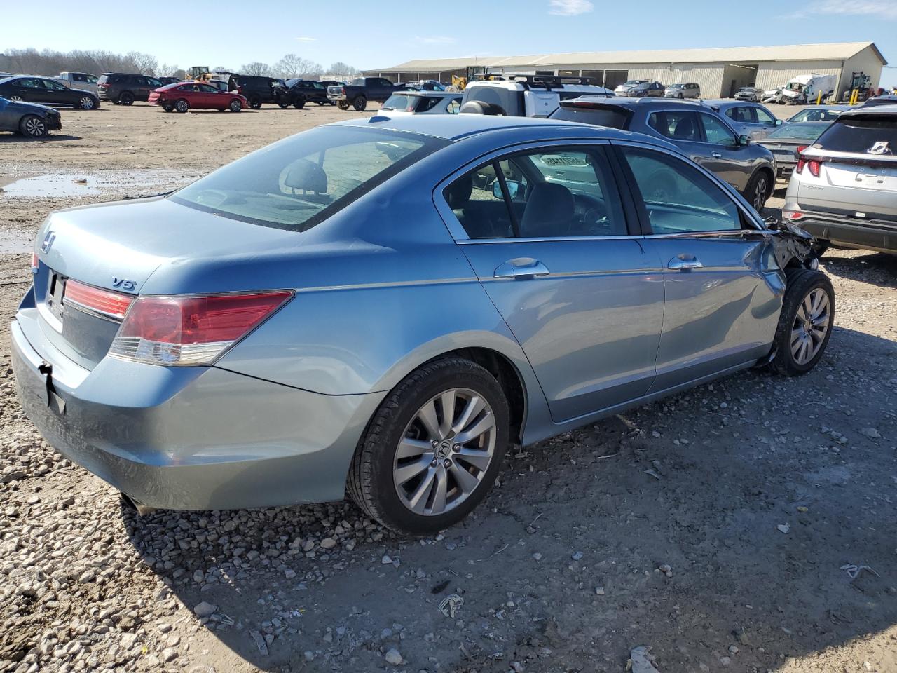 2011 Honda Accord VIN 1HGCP3F8XBA022545 Copart auction photo, all over / front end damage thumbnail 3