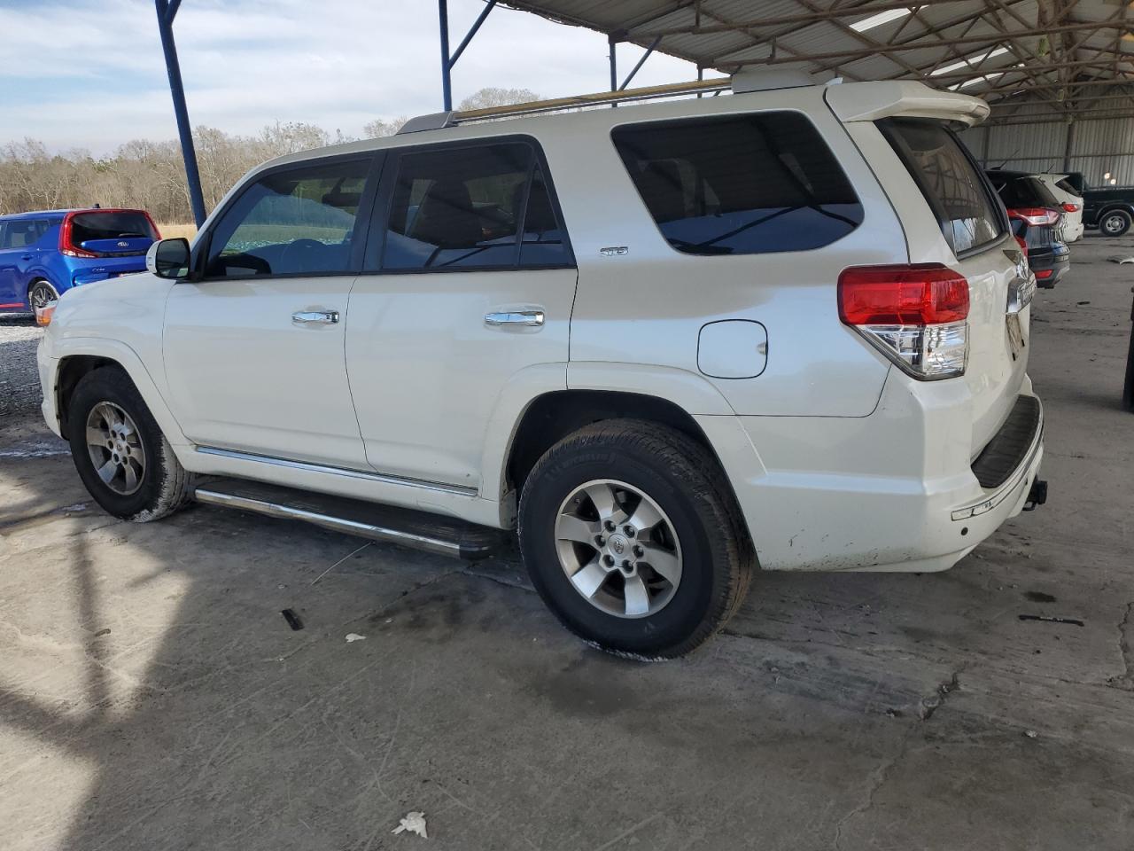 2013 Toyota 4Runner VIN JTEZU5JR7D5053949 Copart auction photo, front end / side damage thumbnail 2