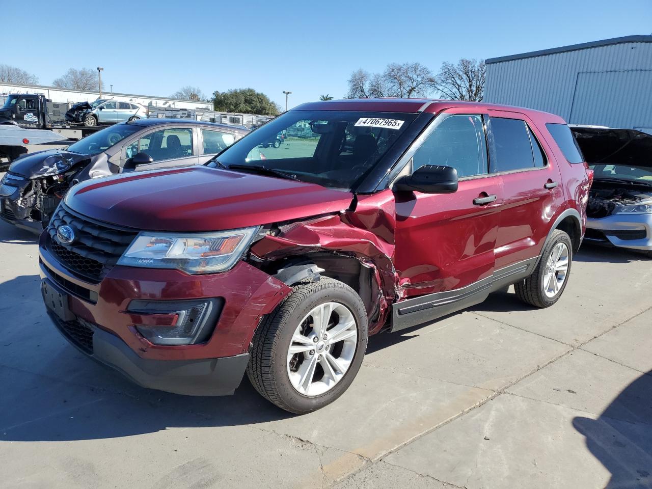 2017 Ford Explorer VIN 1FM5K8AR8HGC25440
