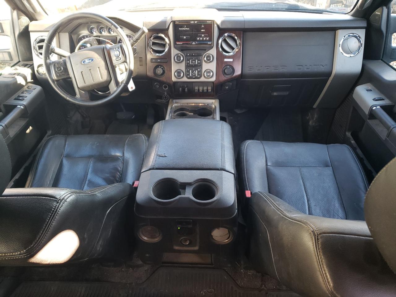 2015 Ford F350 VIN 1FT8W3BT2FED61719 Copart auction photo, side damage thumbnail 8
