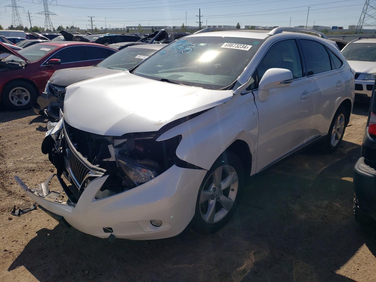 2010 Lexus RX VIN 2T2BK1BA1AC040797