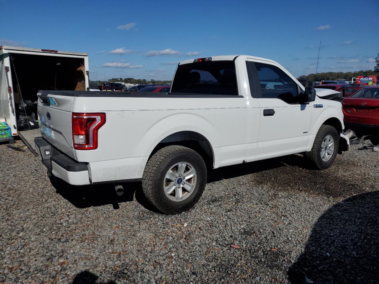 2016 Ford F-150 VIN 1FTMF1CP5GFB65113 Copart auction photo, front end / side damage thumbnail 3