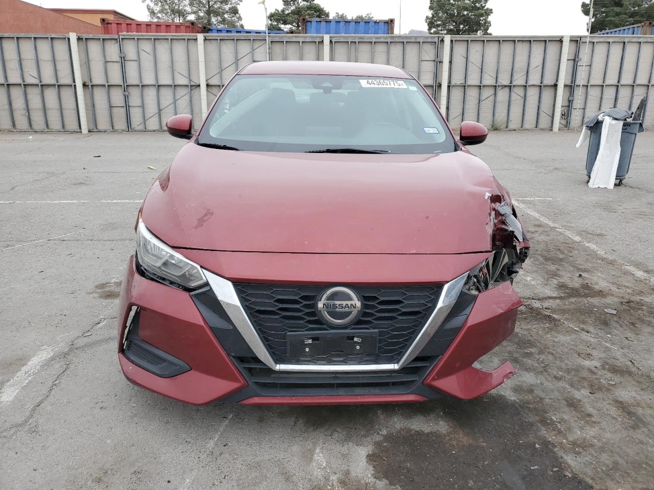 2021 Nissan Sentra VIN 3N1AB8CV3MY301204 Copart auction photo, front end damage thumbnail 5