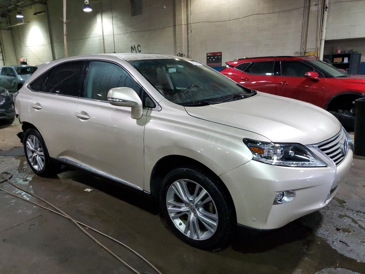 2015 Lexus RX VIN 2T2ZB1BA6FC002178 Copart auction photo, rear end damage thumbnail 4