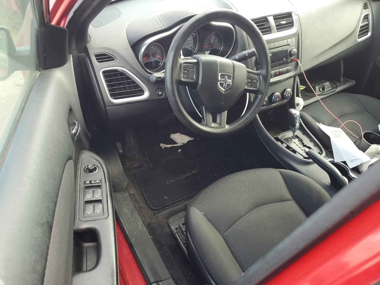 2014 Dodge Avenger VIN 1C3CDZAB5EN115696 Copart auction photo, water/flood damage thumbnail 8