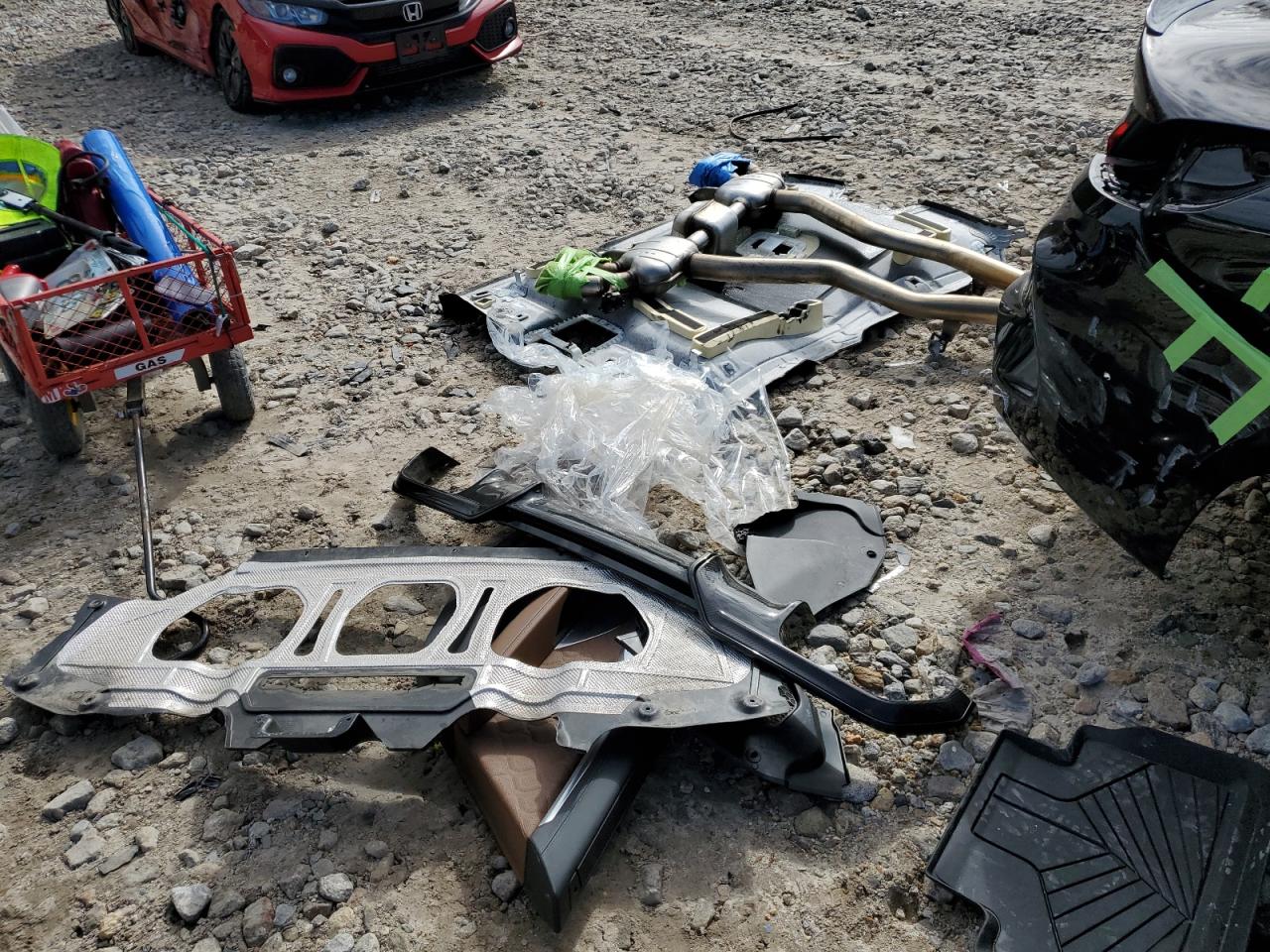 2023 BMW M8 VIN WBSGV0C07PCM77912 Copart auction photo, stripped damage thumbnail 14