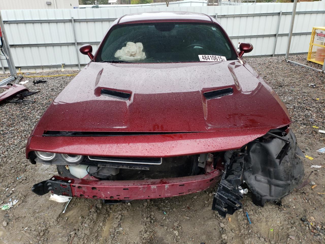 2019 Dodge Challenger VIN 2C3CDZAG4KH571348 Copart auction photo, front end / side damage thumbnail 5
