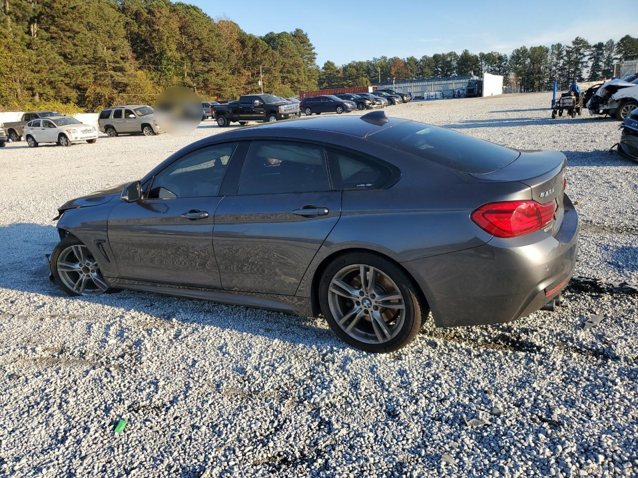 2019 BMW 4er VIN WBA4J1C57KBM12240 Copart auction photo, front end damage thumbnail 2