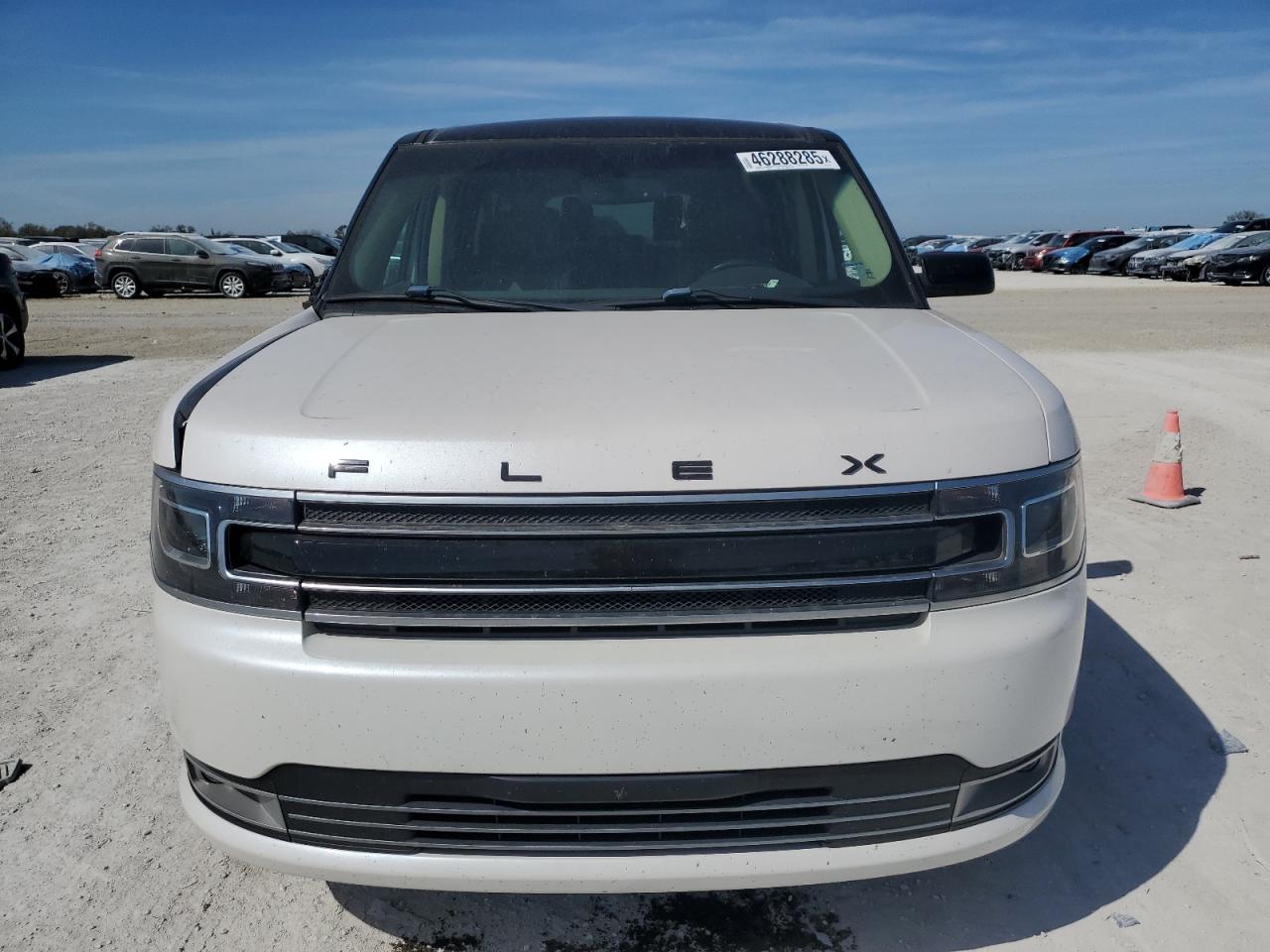 2019 Ford Flex VIN 2FMGK5D85KBA37385 Copart auction photo, side damage thumbnail 5