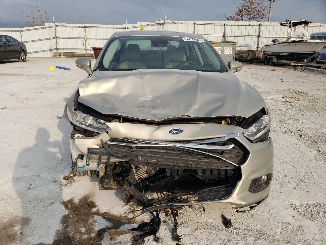 2016 Ford Fusion VIN 3FA6P0D96GR113062 Copart auction photo, front end damage thumbnail 5