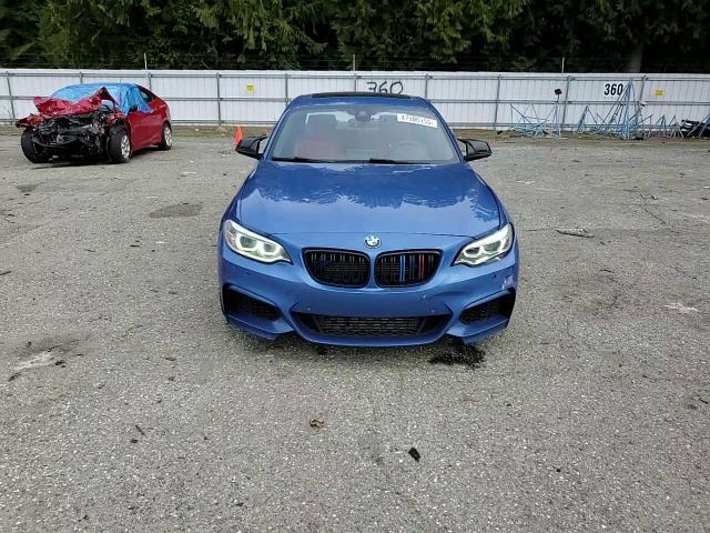 2016 BMW M2 VIN WBA1J9C59GV696705 Copart auction photo, rear end damage thumbnail 11