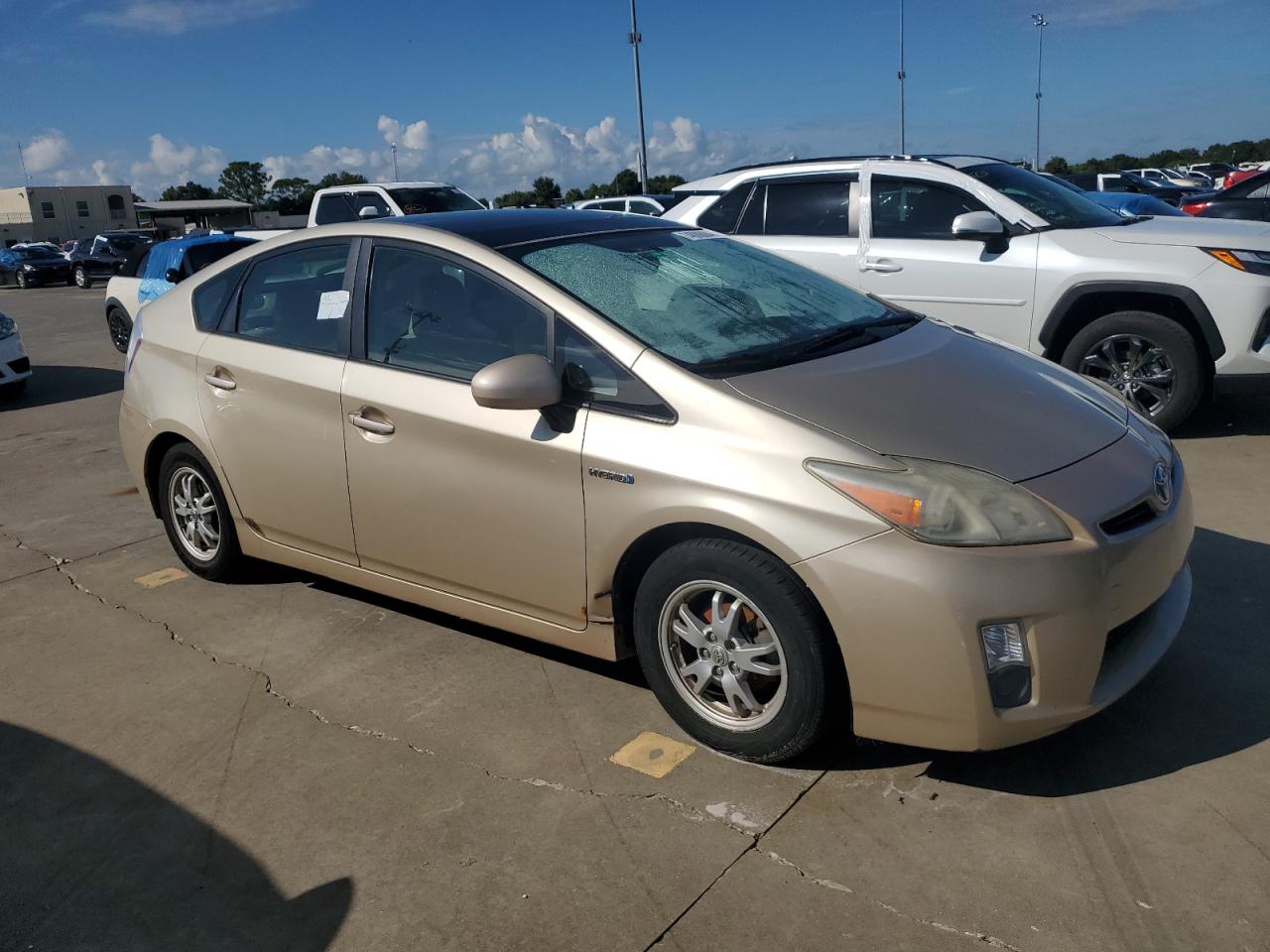 2010 Toyota Prius VIN JTDKN3DU8A1175455 Copart auction photo, water/flood damage thumbnail 4