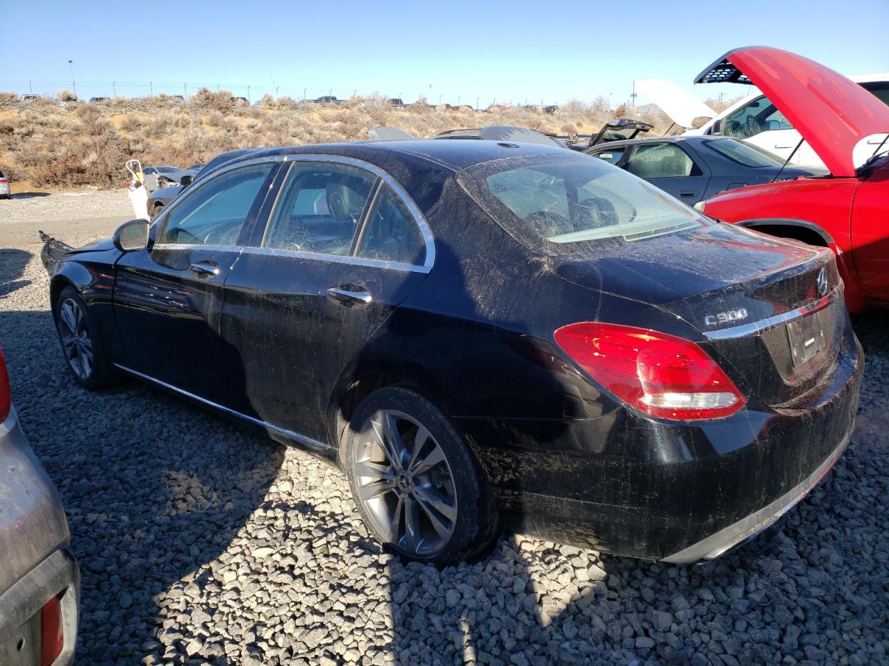 2017 Mercedes-Benz C-klasse VIN 55SWF4JB0HU224624 Copart auction photo, front end damage thumbnail 2