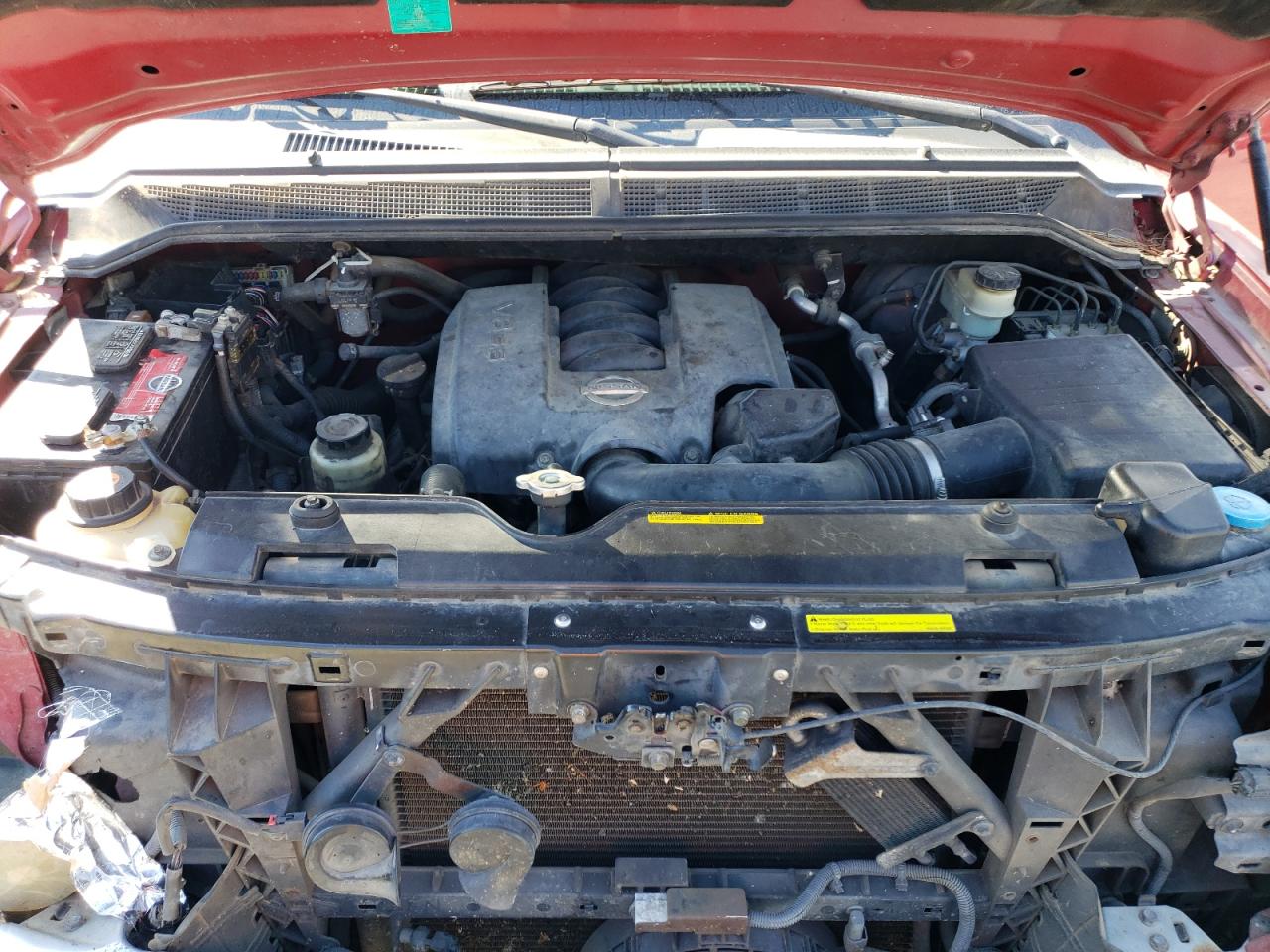 2005 Nissan Titan VIN 1N6AA07A65N514409 Copart auction photo, front end damage thumbnail 11