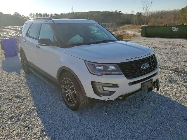 2017 Ford Explorer VIN 1FM5K8GT0HGD21596 Copart auction photo, front end damage thumbnail 11