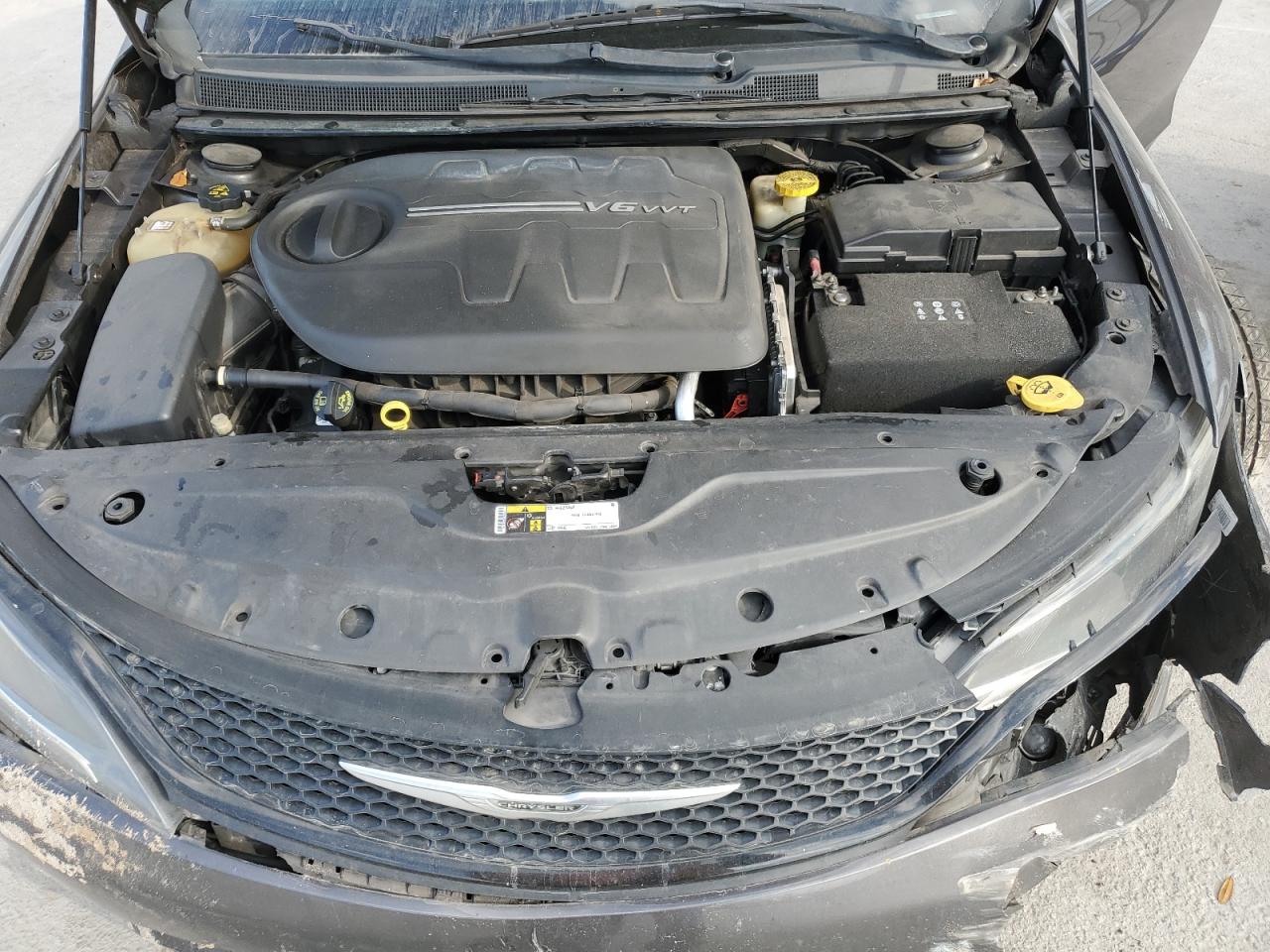 2015 Chrysler 200 VIN 1C3CCCBG3FN655429 Copart auction photo, front end damage thumbnail 12