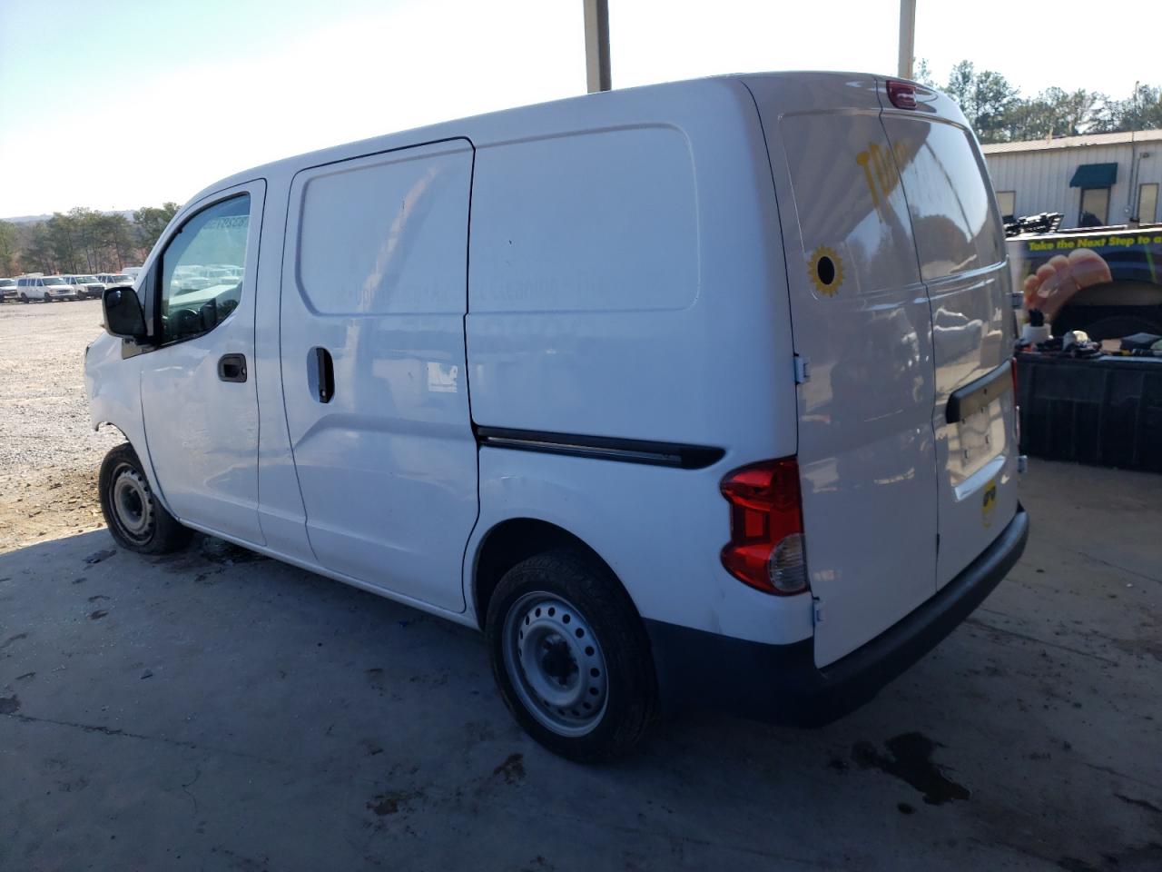 2015 Nissan NV VIN 3N6CM0KN0FK700058 Copart auction photo, front end / side damage thumbnail 2