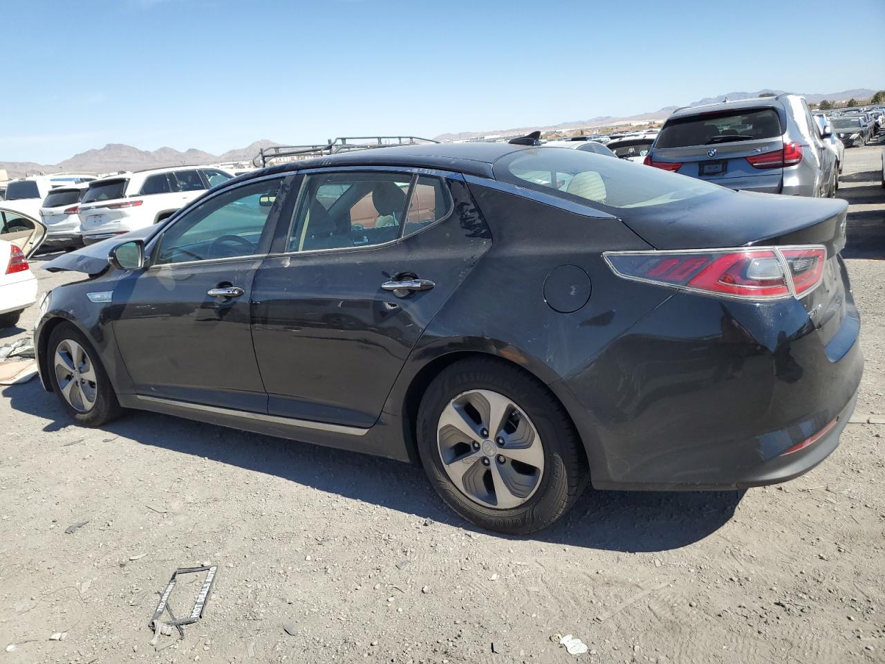 2015 KIA Optima VIN KNAGM4AD4F5080231 Copart auction photo, all over damage thumbnail 2