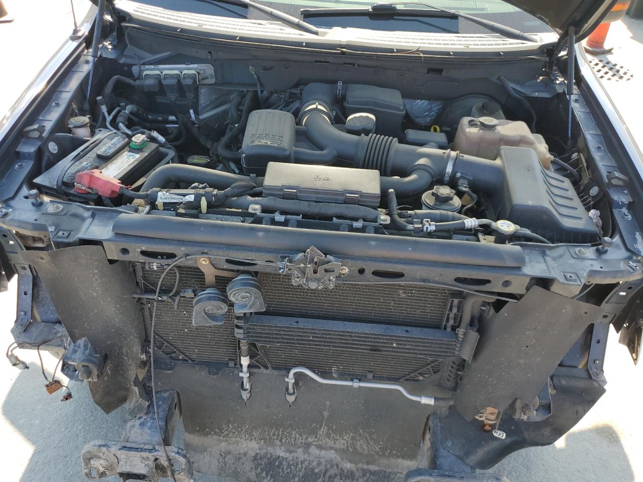 2009 Ford F-150 VIN 1FTPW12VX9FA74998 Copart auction photo, front end damage thumbnail 11