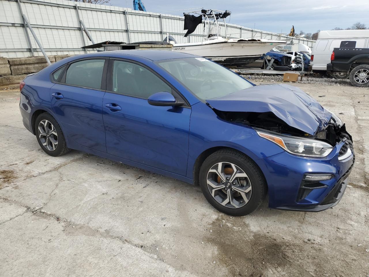 2019 KIA Forte VIN 3KPF24ADXKE064070 Copart auction photo, front end damage thumbnail 4