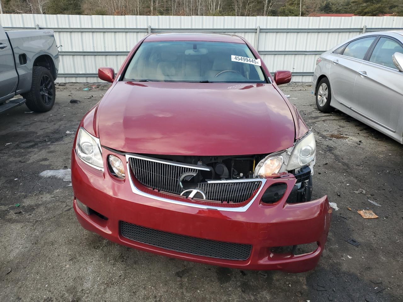 2007 Lexus GS VIN JTHCE96S470004234 Copart auction photo, front end damage thumbnail 5
