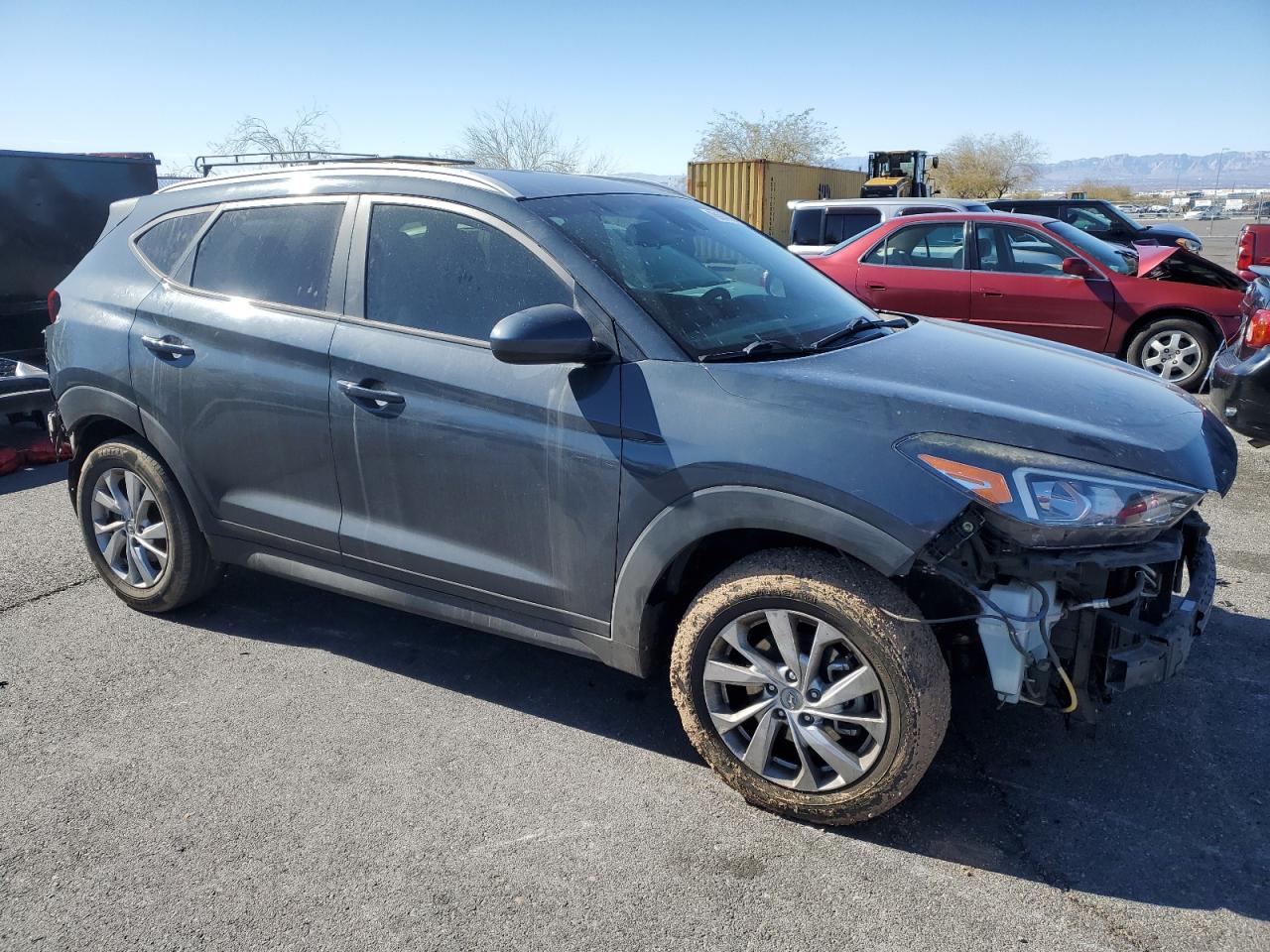 2020 Hyundai Tucson VIN KM8J33A47LU235311 Copart auction photo, front end / rear end damage thumbnail 4